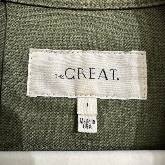 The Great. The Swingy Army military utility jacket - Picture 4 of 9